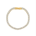 18K Gold Tennis Bracelet